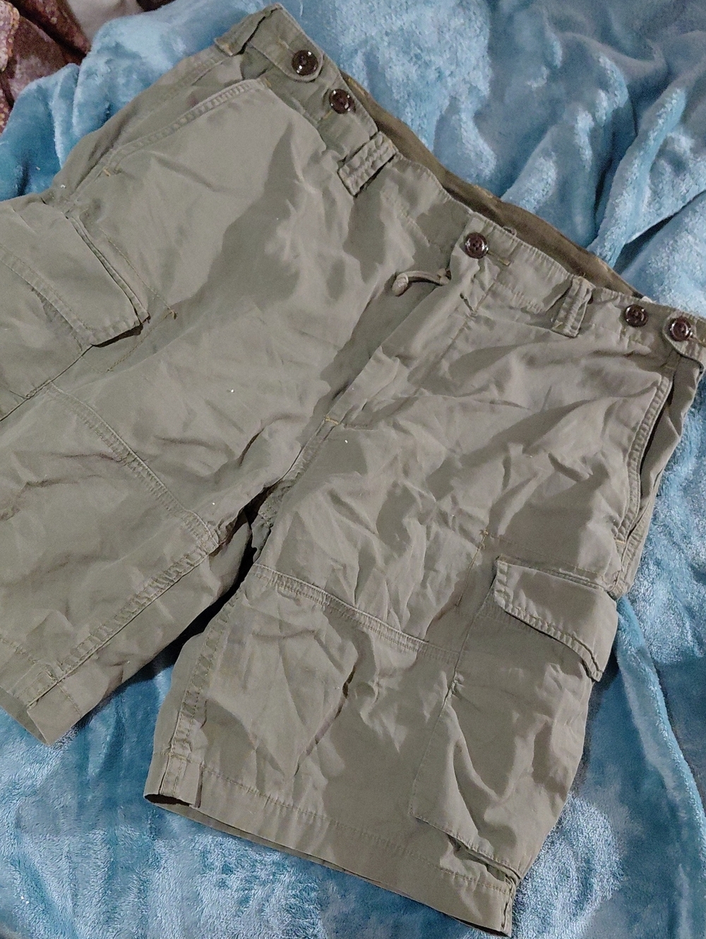 Polo by Ralph Lauren Olive Green Men's Cargo Shorts